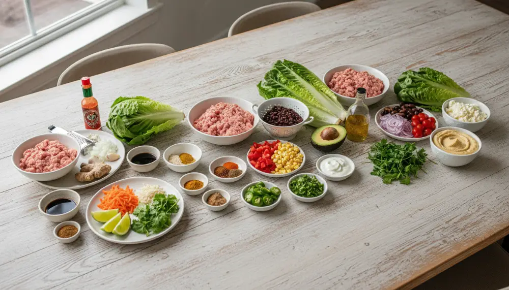 3 Ways High Protein Chicken Lettuce Cups: The Ultimate Culinary Guide 2 3 Ways High Protein Chicken Lettuce Cups 1
