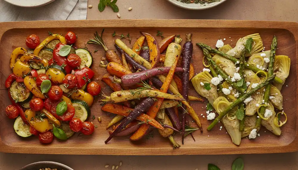 Home 6 3 Ways Mediterranean Roasted Vegetables 0