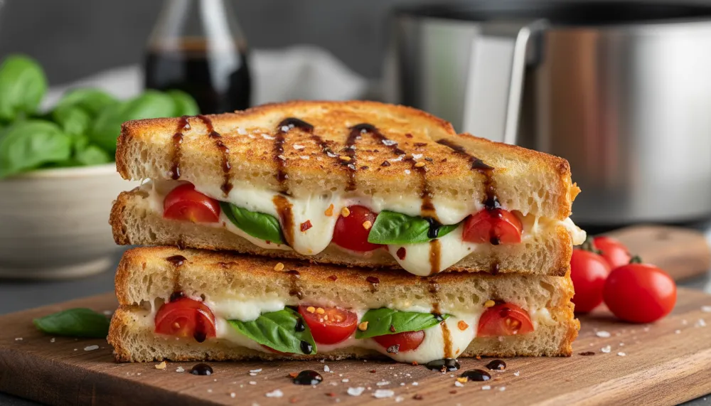 Air Fryer Caprese Toasties Recipe 2