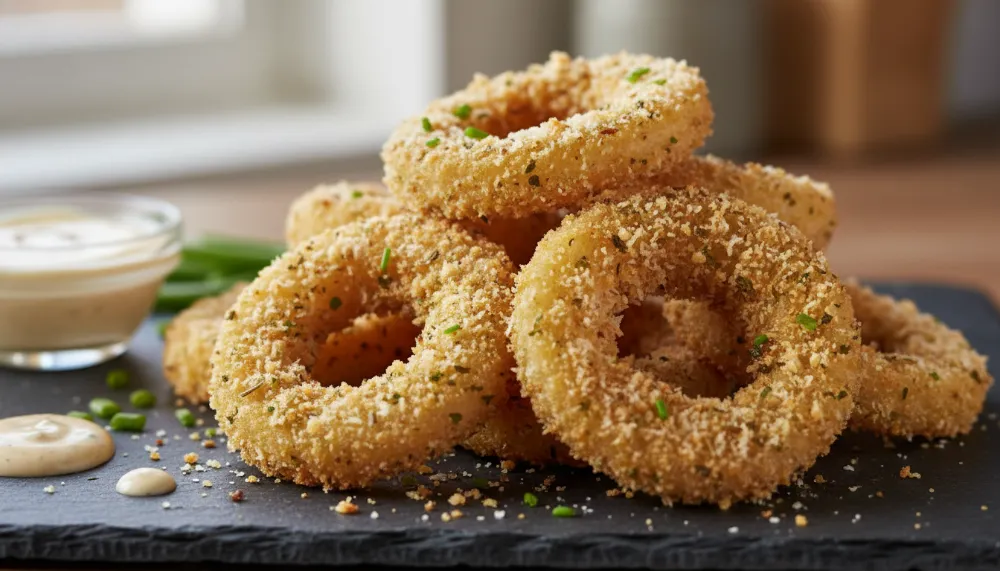 Ultimate Air Fryer Parmesan Onion Rings Recipe: Crispy & Guilt-Free 3 Air Fryer Parmesan Onion Rings Recipe 2
