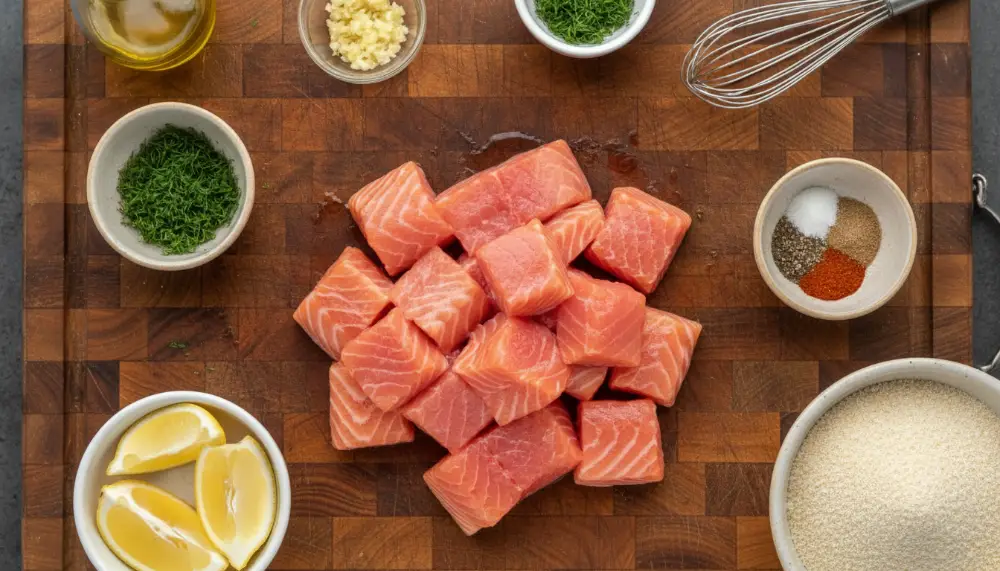 Ultimate Best Air Fryer Salmon Bites Recipe: Crispy, Juicy, and Fast 2 Best Air Fryer Salmon Bites Recipe 1
