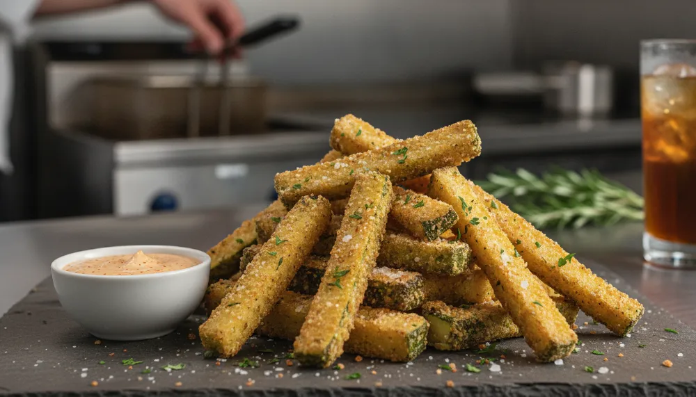Home 1 Best Air Fryer Zucchini Fries Recipe 0
