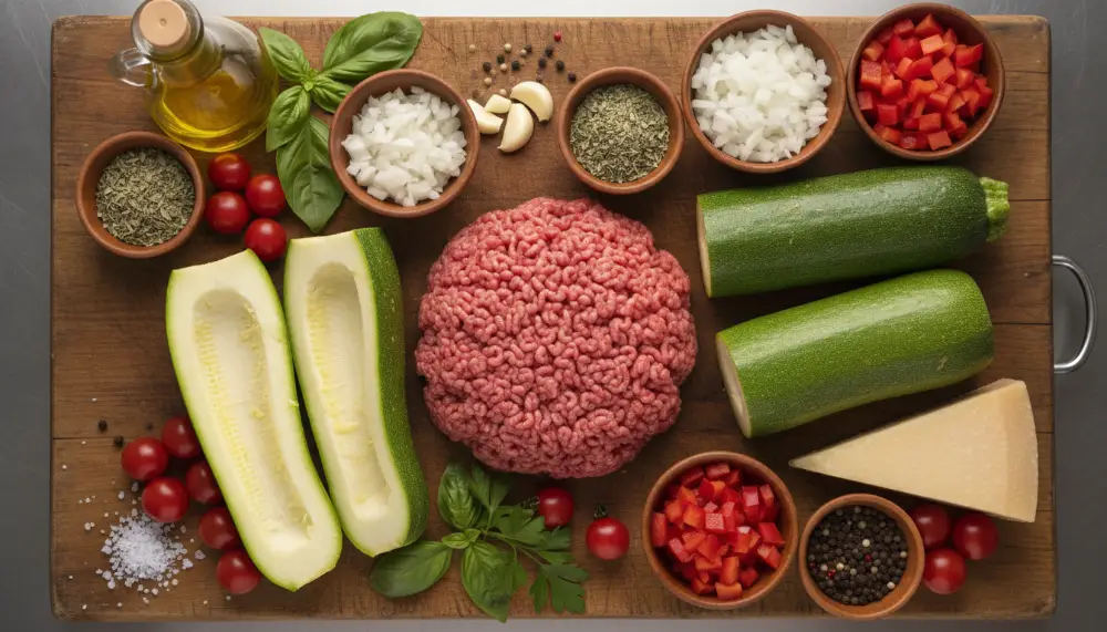 Best Ground Beef Zucchini Boats Recipe 1