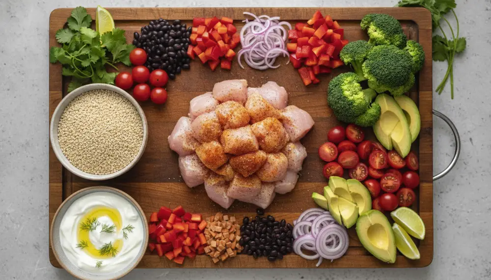 Best High Protein Chicken Bowl Recipe: The Ultimate Fuel for Satiety and Strength 2 Best High Protein Chicken Bowl Recipe 1