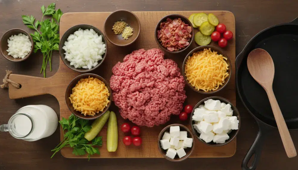 Cheeseburger Soup – Creamy Ground Beef Comfort Food 2 Cheeseburger Soup – Creamy Ground Beef Comfort Food 1