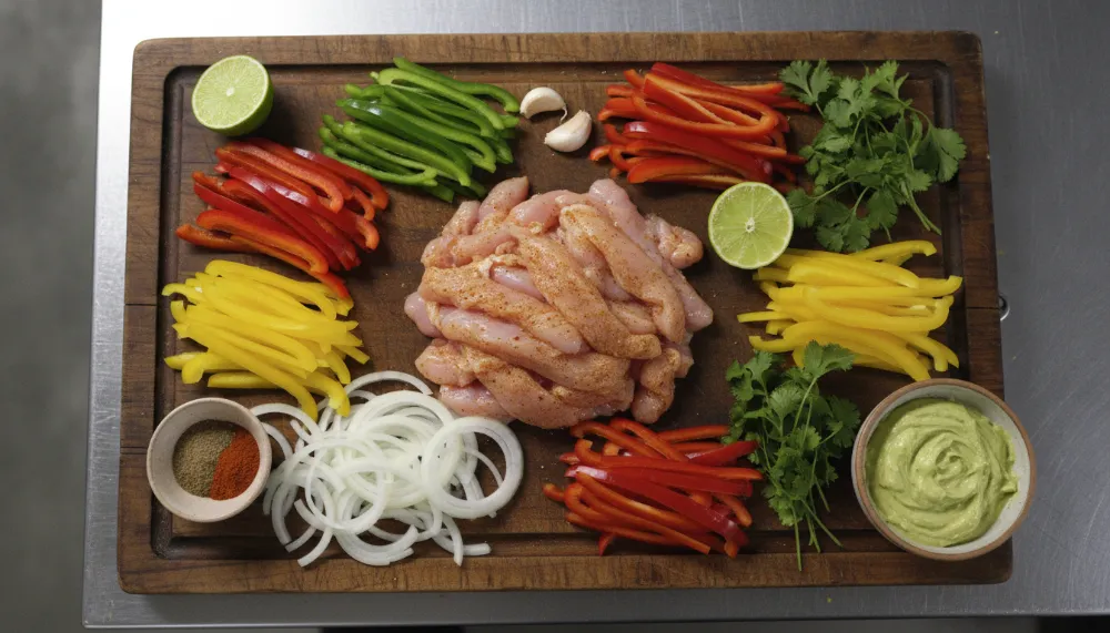 Easy Air Fryer Chicken Fajitas Recipe 1