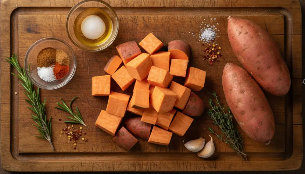 Easy Air Fryer Sweet Potatoes Recipe 1