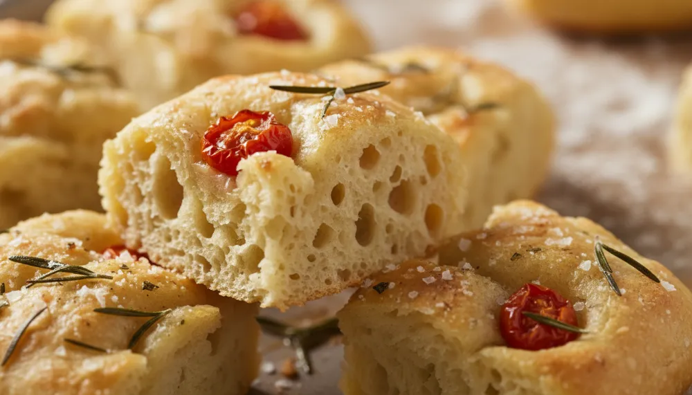 Ultimate Easy Sourdough Focaccia Bites Recipe: The Best Mini Bread Snack 3 Easy Sourdough Focaccia Bites Recipe 2
