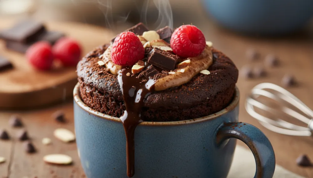 High Protein Chocolate Mug Cake Recipe 2