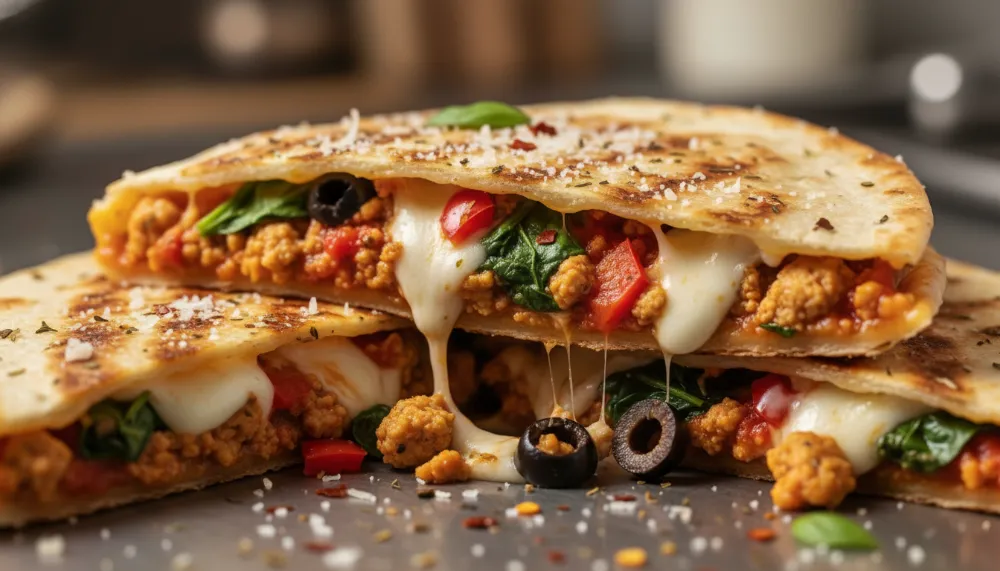 The Ultimate High Protein Pizza Quesadilla Recipe: A Healthy Fusion Guide 3 High Protein Pizza Quesadilla Recipe 2