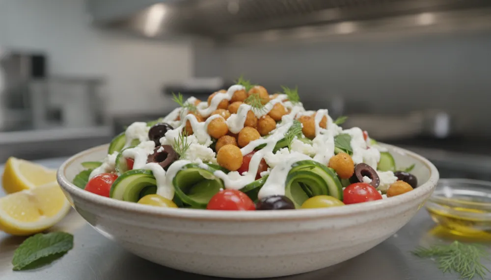 Mediterranean Cucumber Crunch Bowl 0