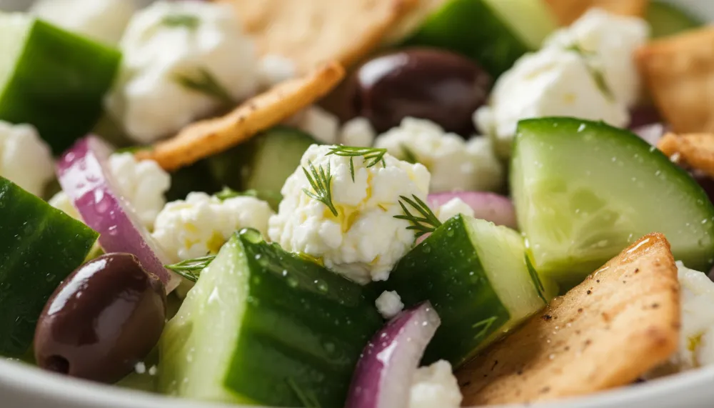 Mediterranean Cucumber Crunch Bowl 2