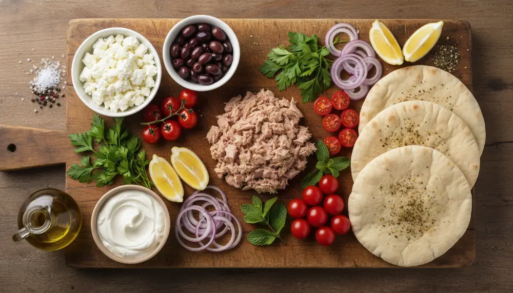 Mastering Mediterranean Tuna Stuffed Pitas: A Deep Dive into Culinary Tradition and Modern Nutrition 2 Mediterranean Tuna Stuffed Pitas 1