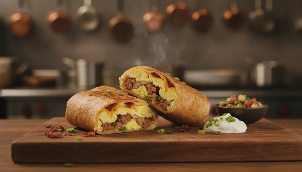Home 1 New Air Fryer Breakfast Burritos Recipe 0