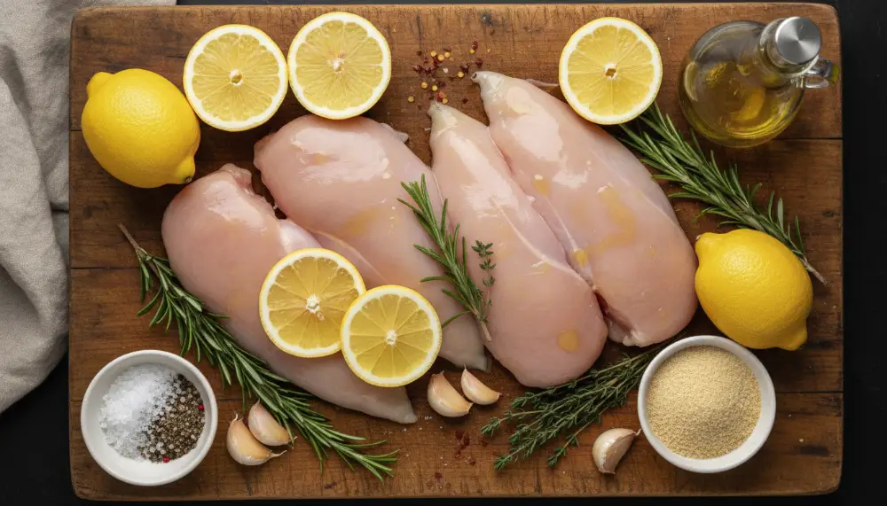 New: Air Fryer Lemon Chicken Recipe 2 New Air Fryer Lemon Chicken Recipe 1 1
