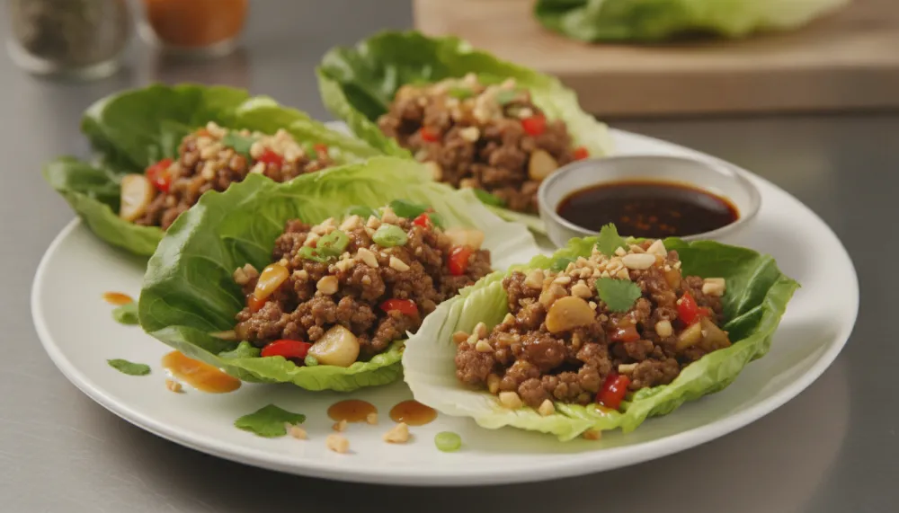 Home 5 New Ground Beef Lettuce Wraps Recipe 0
