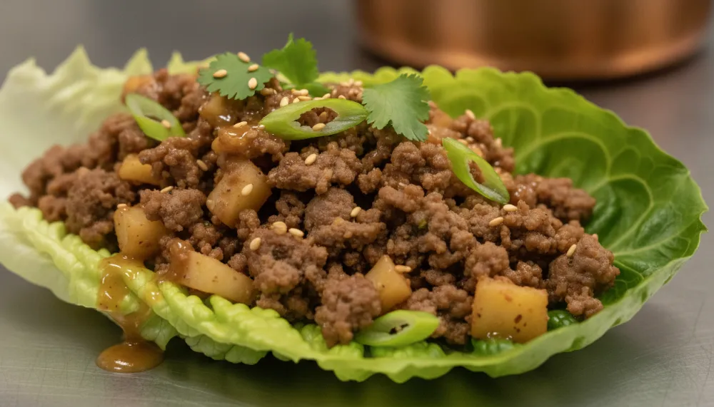 New: Ground Beef Lettuce Wraps Recipe - A Flavorful, High-Protein Delight 3 New Ground Beef Lettuce Wraps Recipe 2