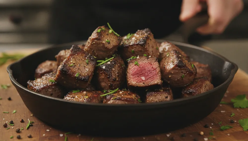 New: High Protein Steak Bites Recipe - The Ultimate 15-Minute Gourmet Meal 3 New High Protein Steak Bites Recipe 2