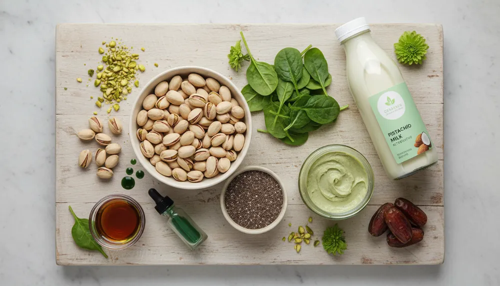 Pistachio Chia Pudding – Trendy Viral Green Breakfast 2 Pistachio Chia Pudding – Trendy Viral Green Breakfast 1