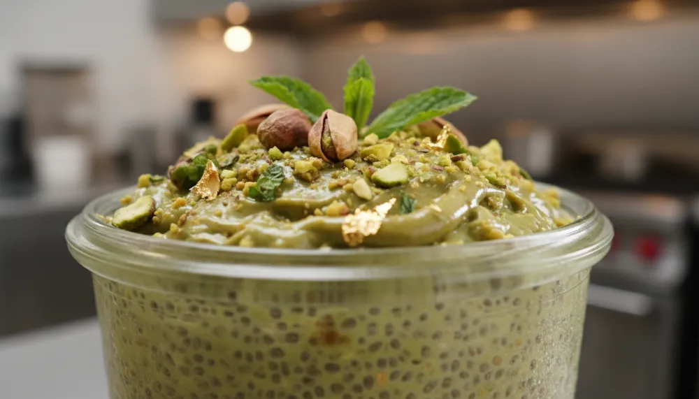 Pistachio Chia Pudding – Trendy Viral Green Breakfast 3 Pistachio Chia Pudding – Trendy Viral Green Breakfast 2