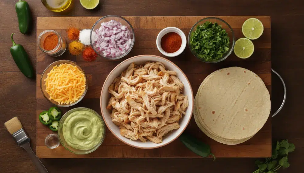 Quick Air Fryer Chicken Taquitos Recipe: Crispy Perfection in 20 Minutes 2 Quick Air Fryer Chicken Taquitos Recipe 1 1