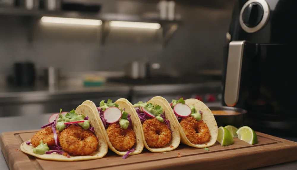 Home 6 Quick Air Fryer Shrimp Tacos Recipe 0