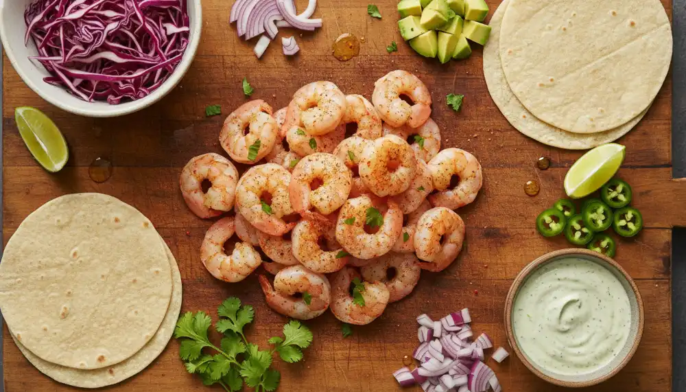 The Ultimate Quick Air Fryer Shrimp Tacos Recipe: A 20-Minute Masterpiece 2 Quick Air Fryer Shrimp Tacos Recipe 1