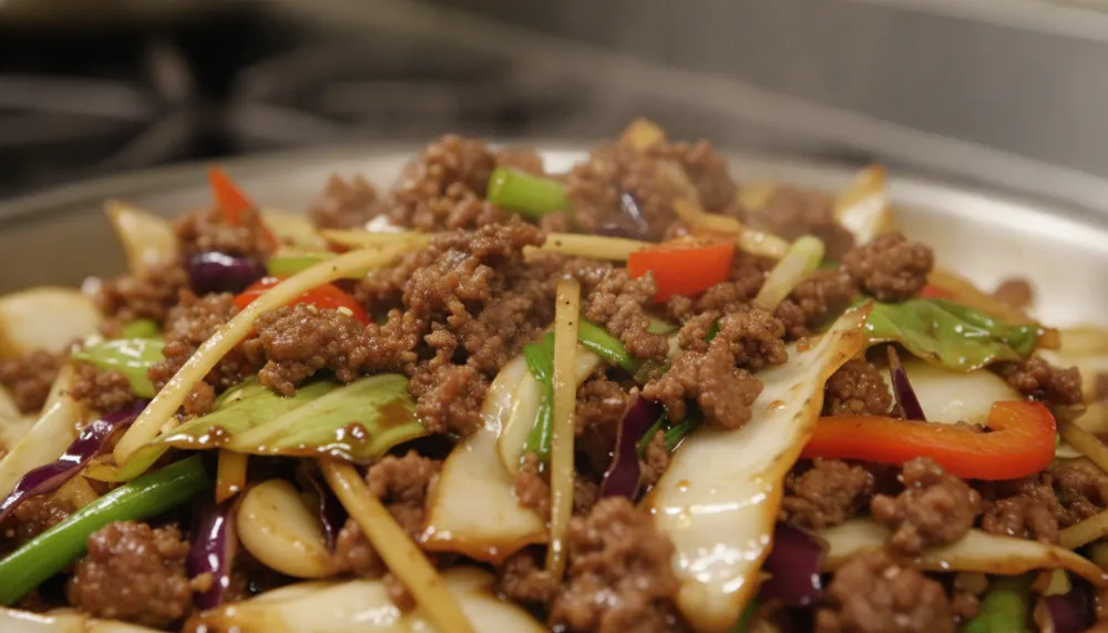 Ultimate Quick Ground Beef Cabbage Stir Fry: A 20-Minute Umami Powerhouse 3 Quick Ground Beef Cabbage Stir Fry 2