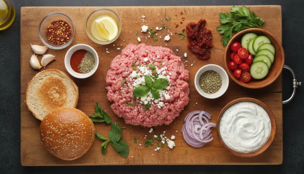 Quick Mediterranean Turkey Burgers: The Ultimate Juicy and Healthy Recipe Guide 2 Quick Mediterranean Turkey Burgers 1