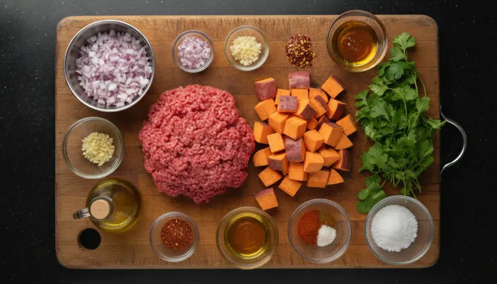 The Best Secret Ground Beef Sweet Potato Bowls Recipe 2 Secret Ground Beef Sweet Potato Bowls 1