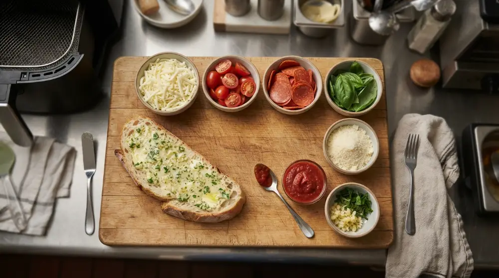 Ultimate Air Fryer Garlic Bread Pizza: The Crispy, Cheesy Fusion Guide 1 Air Fryer Garlic Bread Pizza 1
