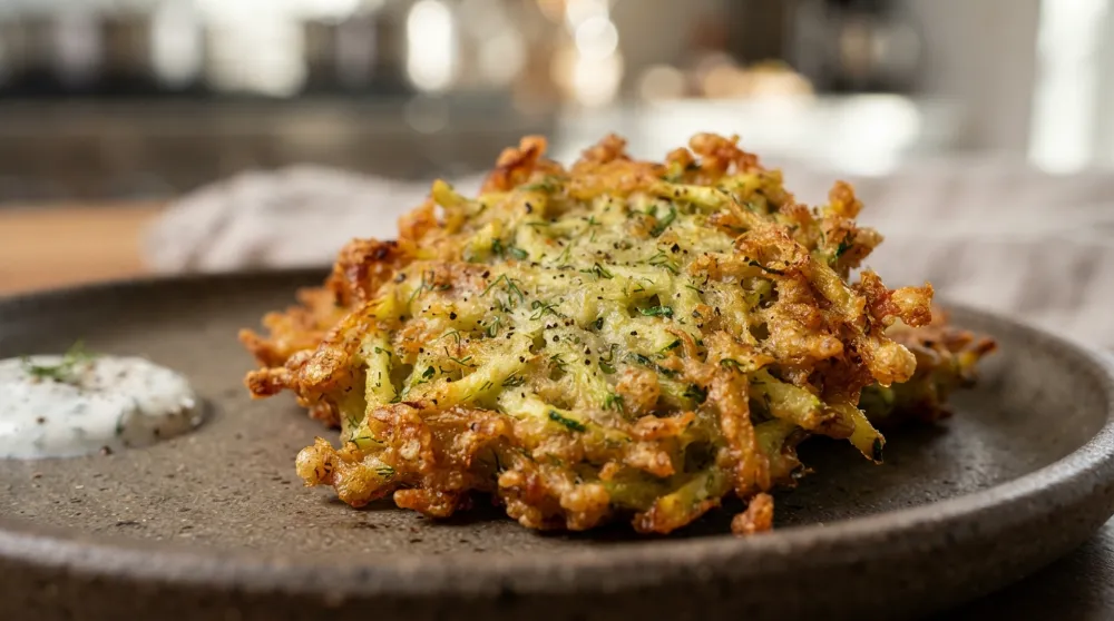 Ultimate Air Fryer Zucchini Fritters: The Crispy, High-Protein Professional Guide 3 Air Fryer Zucchini Fritters 2