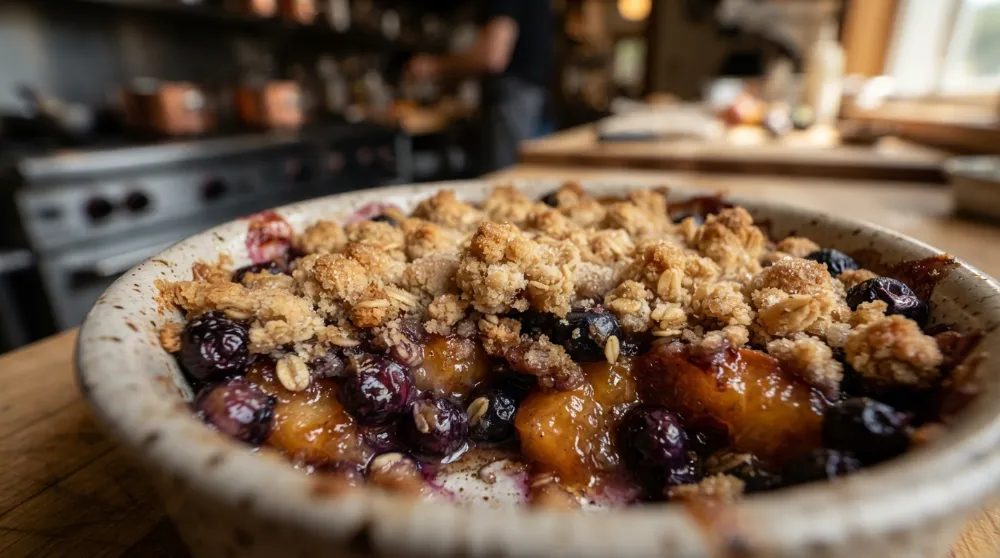 Ultimate Blueberry Peach Crumble: A Masterclass in Summer Baking 2 Blueberry Peach Crumble 2