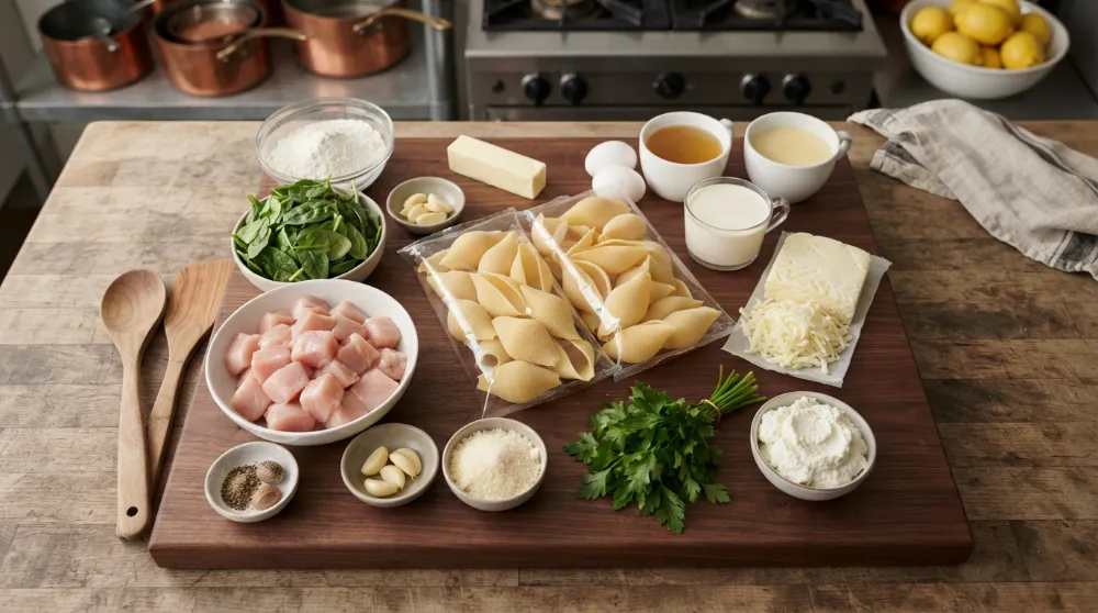Ultimate Chicken Alfredo Stuffed Shells: The Definitive Professional Guide 2 Chicken Alfredo Stuffed Shells 1