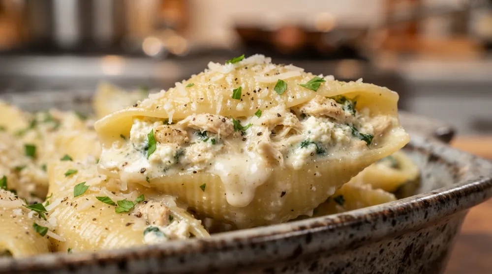 Ultimate Chicken Alfredo Stuffed Shells: The Definitive Professional Guide 3 Chicken Alfredo Stuffed Shells 2