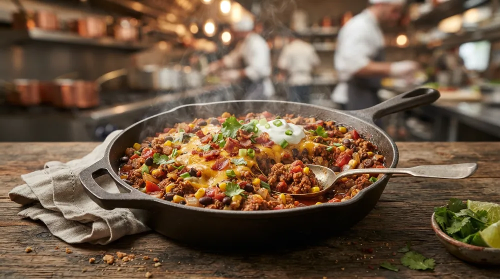 Home 2 Cowboy Ground Beef Skillet 0