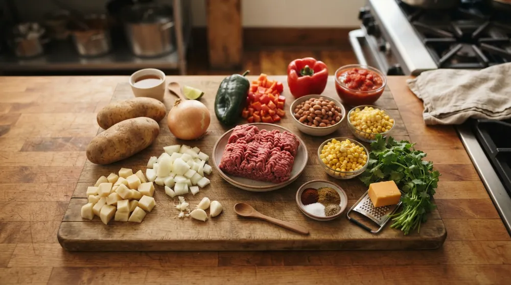 The Ultimate Cowboy Ground Beef Skillet: A Hearty One-Pot Chuckwagon Classic 2 Cowboy Ground Beef Skillet 1