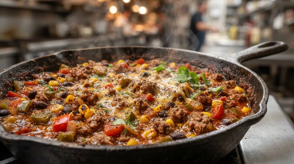 The Ultimate Cowboy Ground Beef Skillet: A Hearty One-Pot Chuckwagon Classic 3 Cowboy Ground Beef Skillet 2