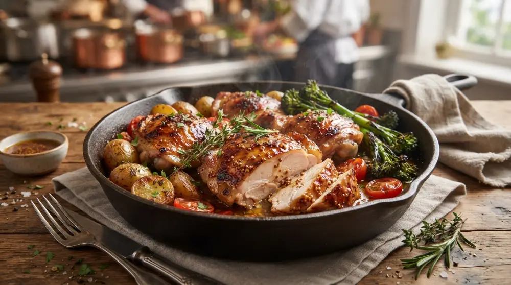 Home 1 Honey Mustard Chicken Thighs 0
