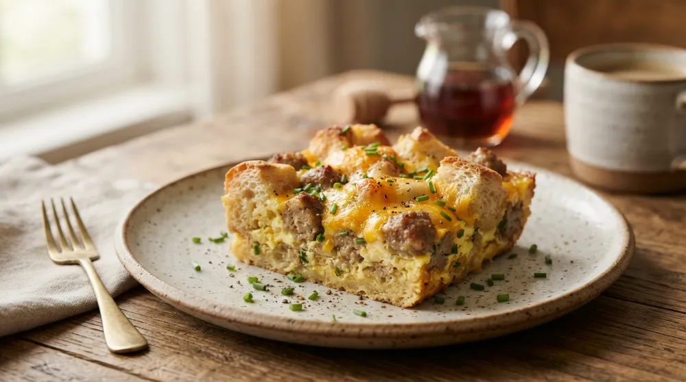 Home 5 Maple Sausage Breakfast Casserole 0