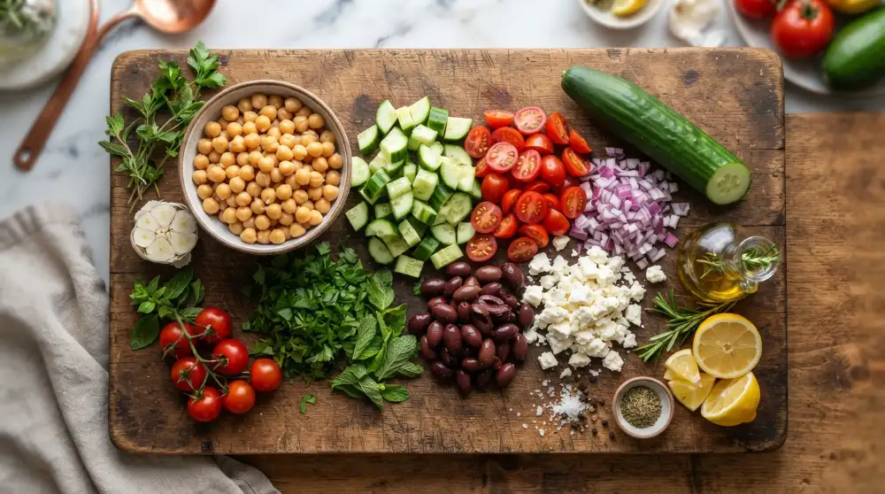 Ultimate Mediterranean Chickpea Cucumber Salad: History, Nutrition, and Master Class Recipe 2 Mediterranean Chickpea Cucumber Salad 1
