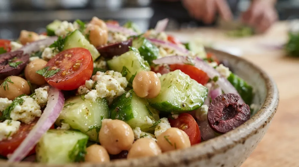 Ultimate Mediterranean Chickpea Cucumber Salad: History, Nutrition, and Master Class Recipe 3 Mediterranean Chickpea Cucumber Salad 2