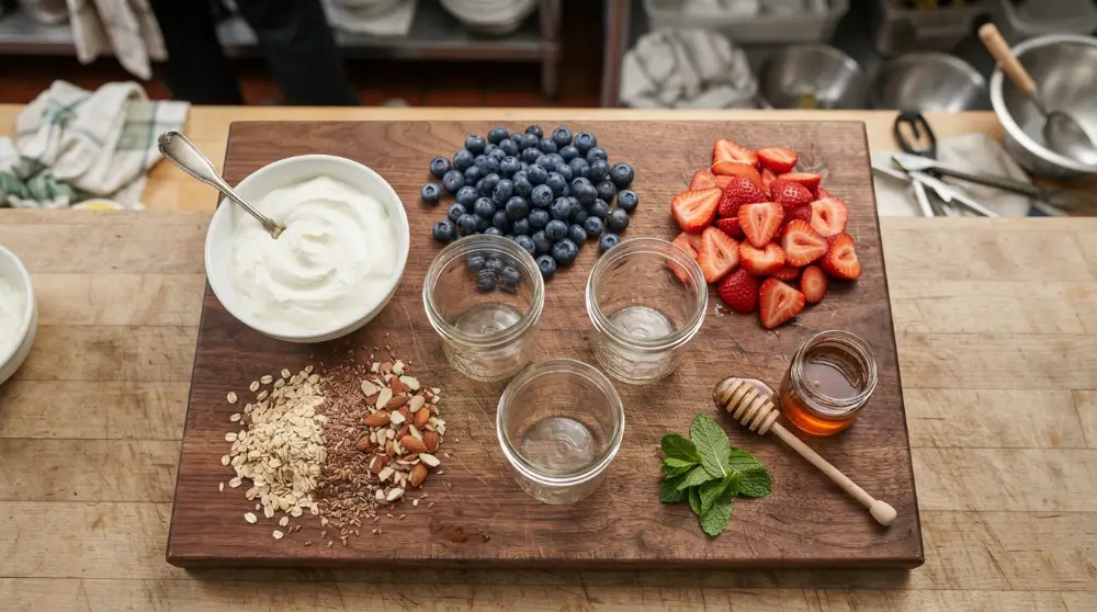 Ultimate Patriotic Berry Yogurt Parfaits: A High-Protein Gourmet Guide 2 Patriotic Berry Yogurt Parfaits 1