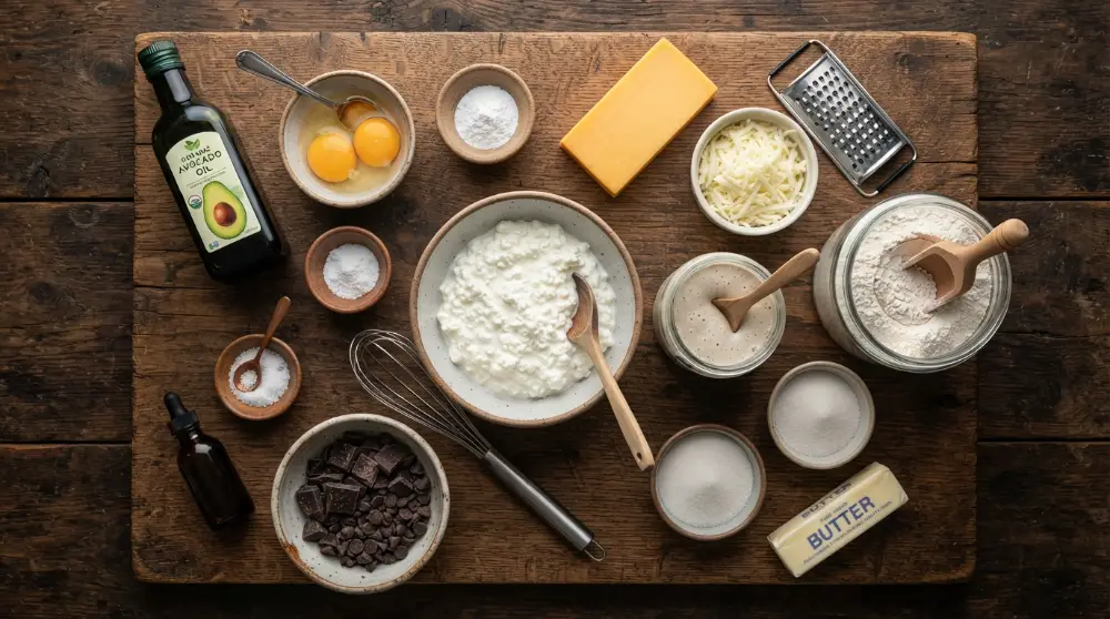 Cottage Cheese Sourdough Discard Pancakes (High Protein Breakfast) 2 Cottage Cheese Sourdough Discard Pancakes High Protein Breakfast 1