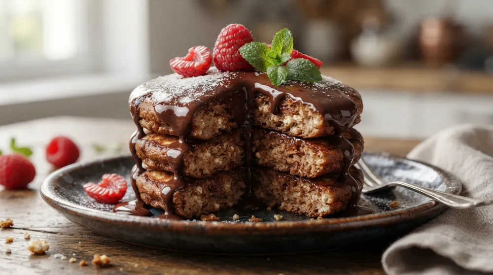 Cottage Cheese Sourdough Discard Pancakes (High Protein Breakfast) 3 Cottage Cheese Sourdough Discard Pancakes High Protein Breakfast 2