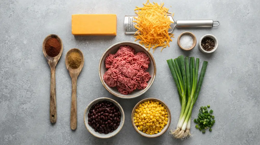 Hearty Cowboy Ground Beef Skillet (One Pot Meal) 1 Hearty Cowboy Ground Beef Skillet One Pot Meal 1
