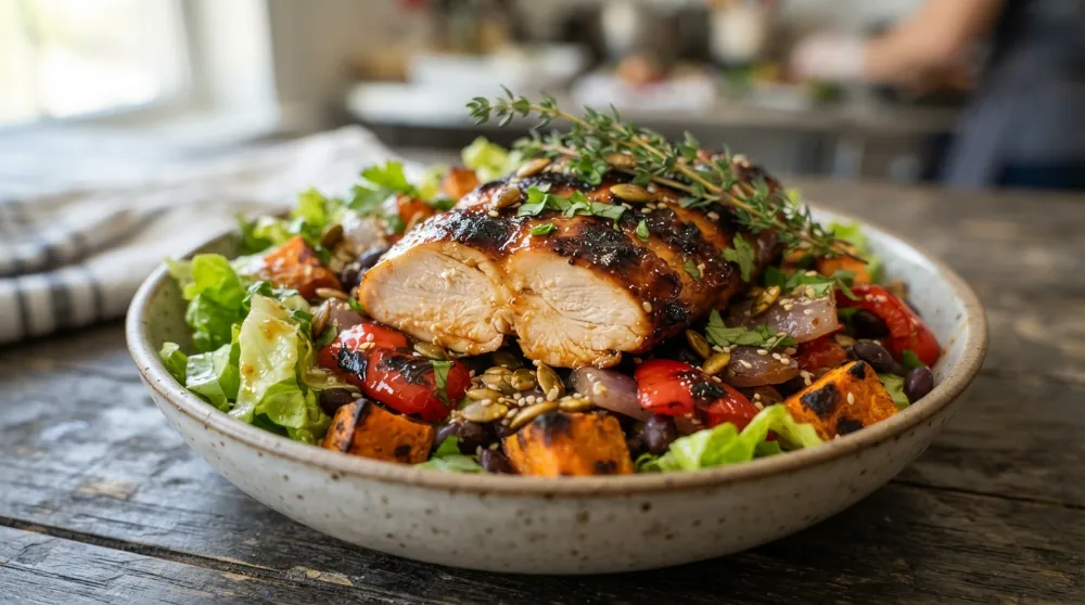 Honey Chipotle Chicken Bowls (Sheet Pan Dinner) 3 Honey Chipotle Chicken Bowls Sheet Pan Dinner 2