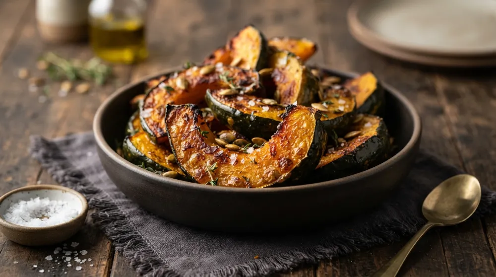 Home 4 Air Fryer Kabocha Squash Crispy Fall Side Dish 0
