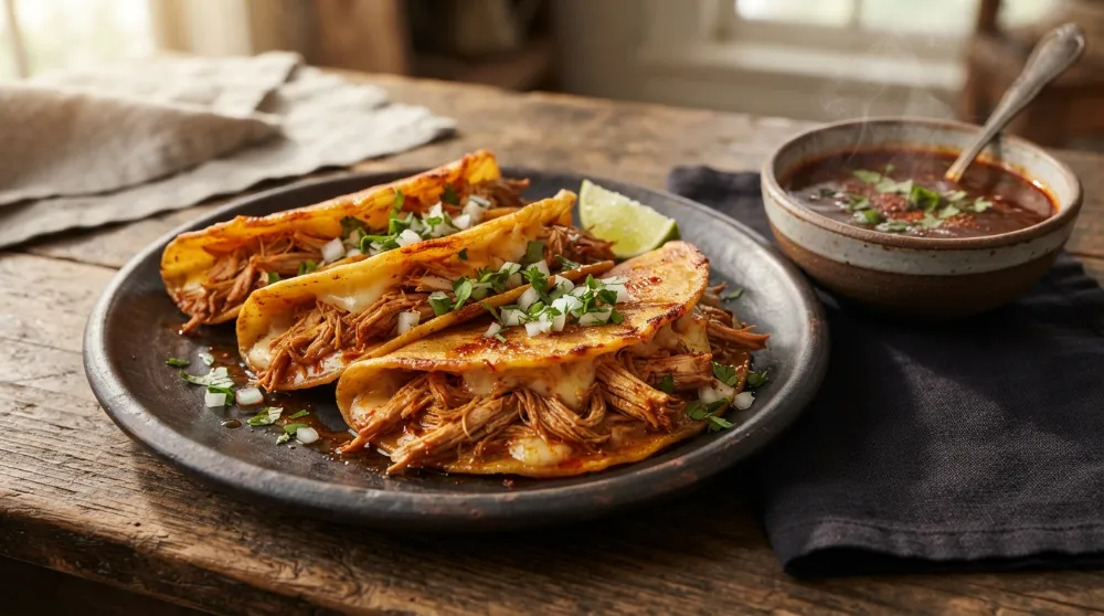 Home 5 Birria Chicken Tacos Weeknight Dinner Upgrade 0