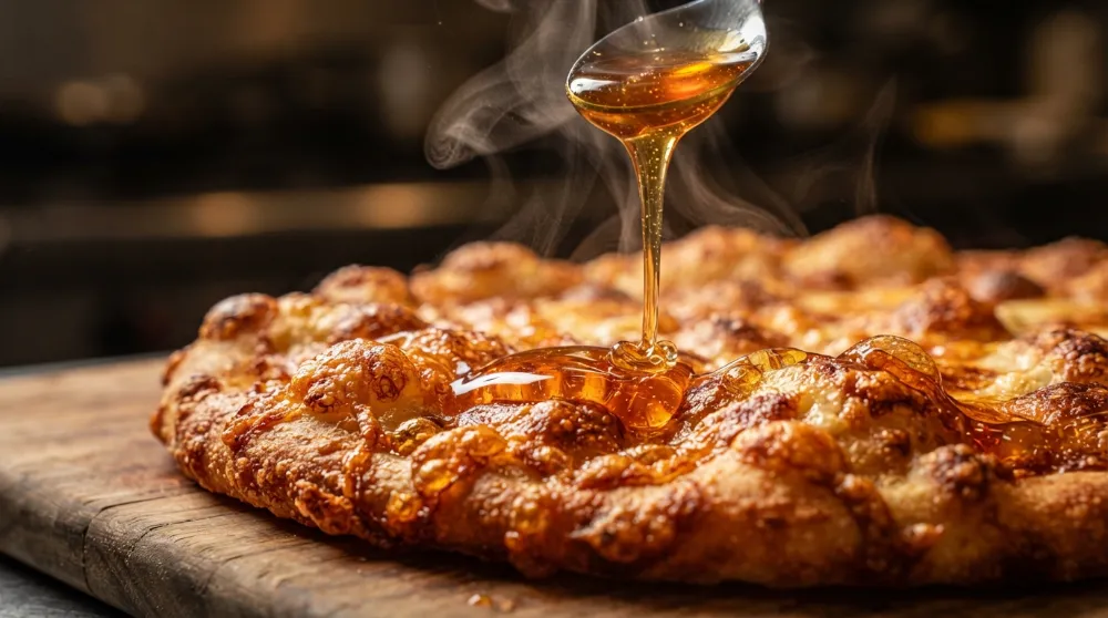 Cottage Cheese Flatbread with Hot Honey (Viral Weeknight Dinner) 3 Cottage Cheese Flatbread with Hot Honey Viral Weeknight Dinner 2